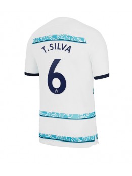Chelsea Thiago Silva #6 Auswärtstrikot 2022-23 Kurzarm